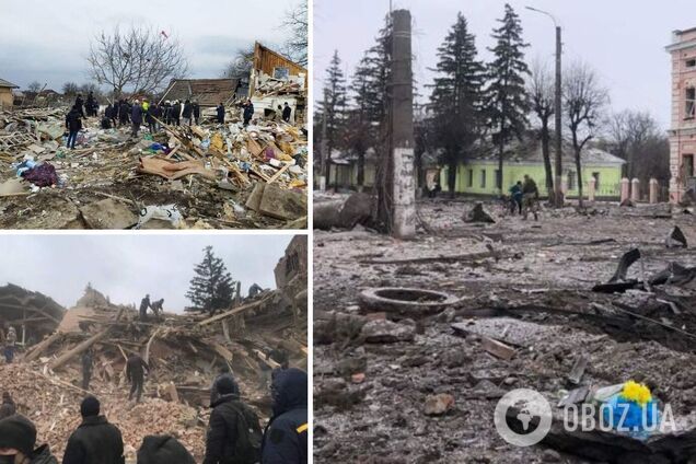 Война Ахтырка Сумщина новости – как выглядит после атак оккупантов – видео с высоты